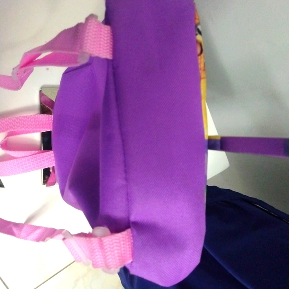 BACKPACK Toy Story 4 Disney Pixar Small Size Pink & Purple x Bioworld, Like New - Picture 7 of 11